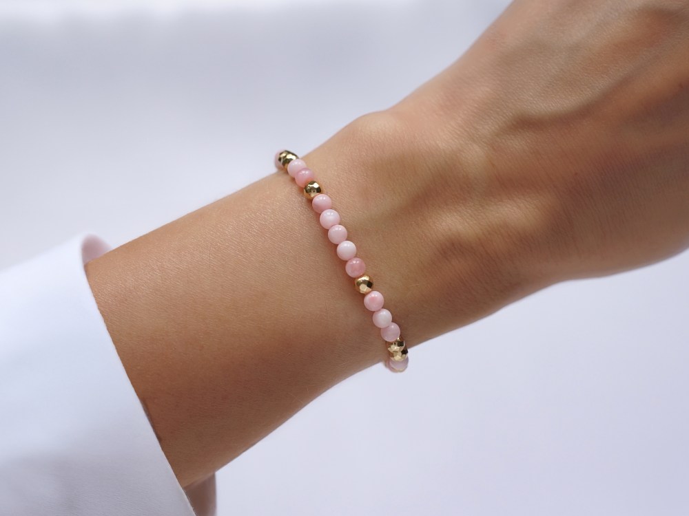 Custom Morse code bracelet – personalized gift for loved one