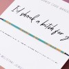 I'd Shank a Bitch For You Morse code bracelet – bold and fun best friend bracelet