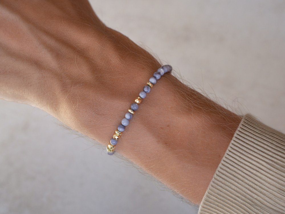 Custom Morse code bracelet – friendship or anniversary gift idea