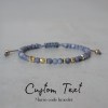 Custom Morse code bracelet – meaningful personalized gift for friends
