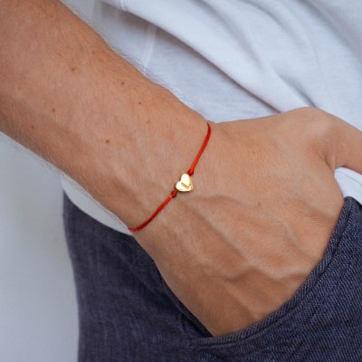 Initial Bracelet – custom men’s bracelet gift for boyfriend or friend