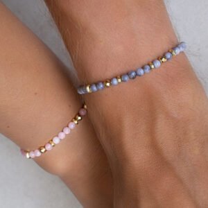 Couples Bracelets With Morse Code – Personalized Matching Gift for Anniversary, Long Distance & Friendship