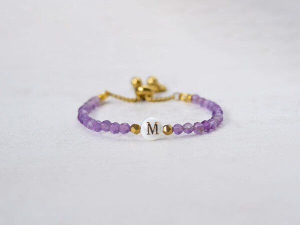 Initial Bracelet – personalized gift for best friend, mom, or grandmother