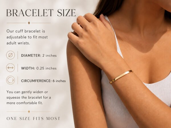 Adjustable This Too Shall Pass But Fucking Hell Bracelet size guide