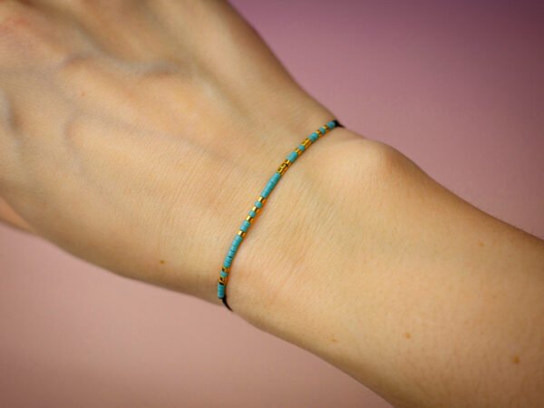 Minimalist Morse code jewelry with I Can Do Hard Things message